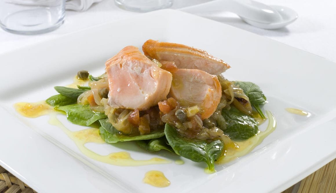 Escabeche de Salmón Noruego fresco