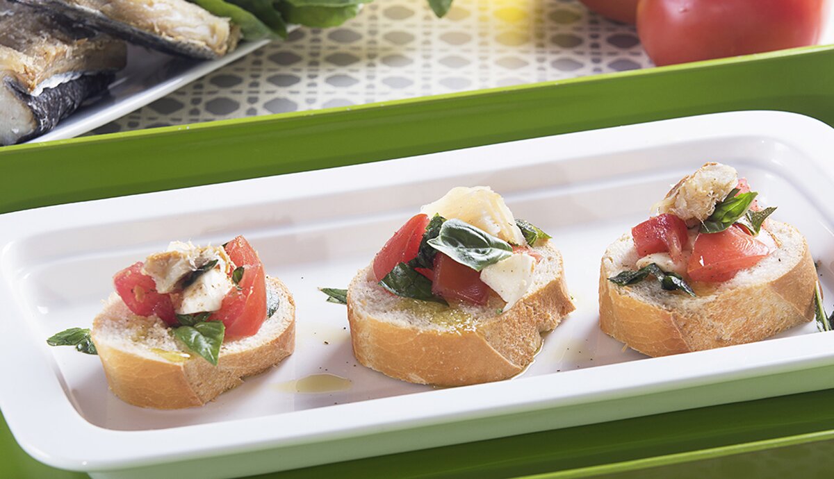 Bacalao Noruego tradicional a la Capresa