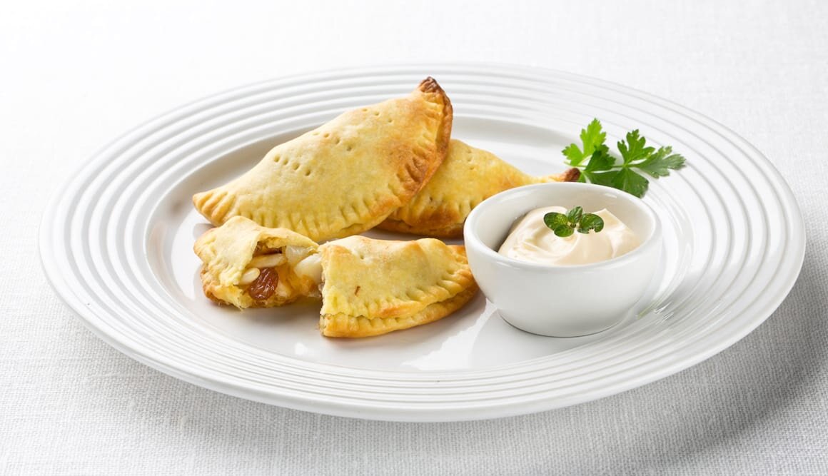 Bacalao Noruego tradicional en empanadillas