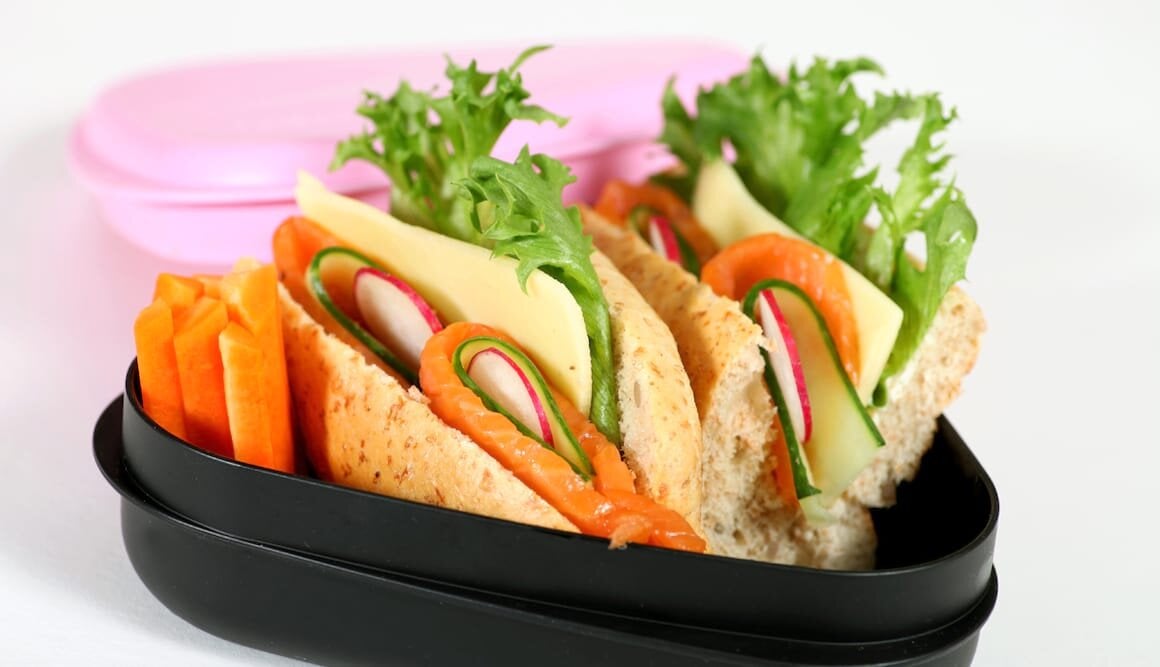 Baguete con Salmón Noruego ahumado y queso