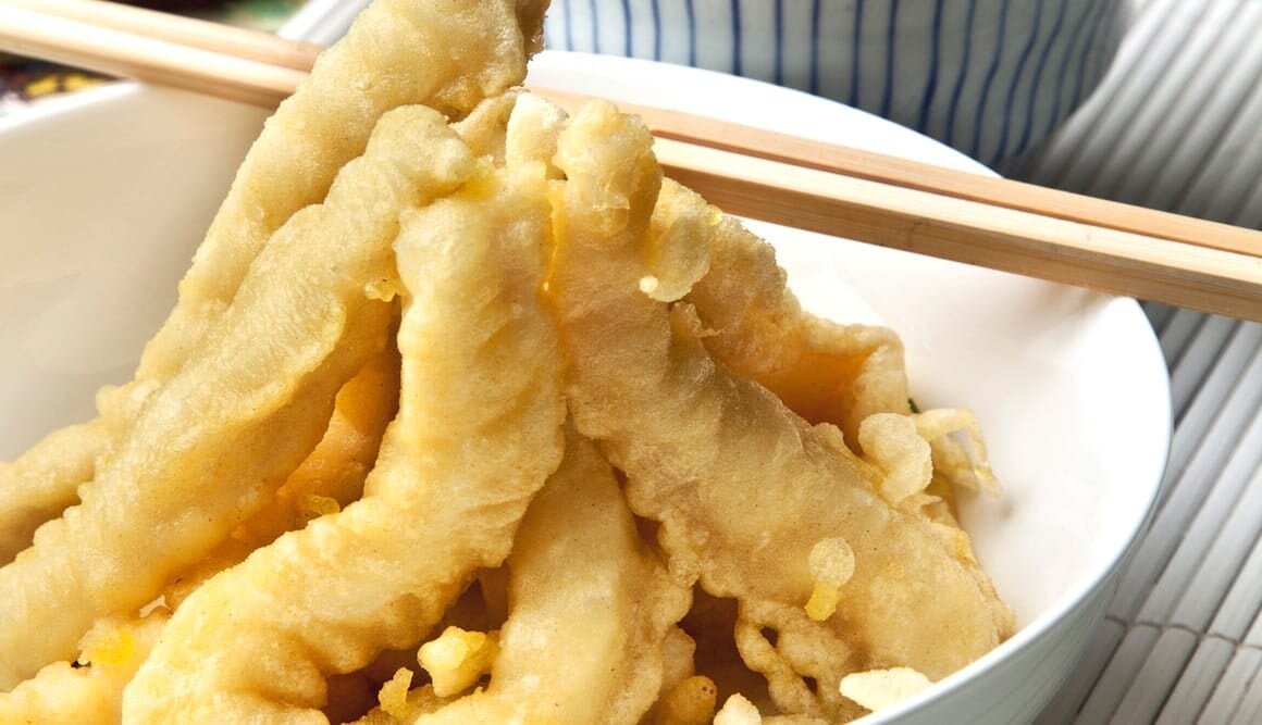 Tempura de Bacalao Noruego fresco