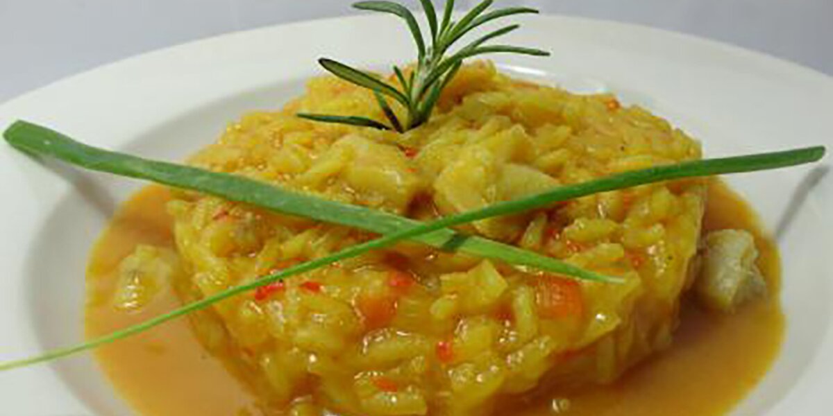 Rissotto de Bacalao Noruego tradicional