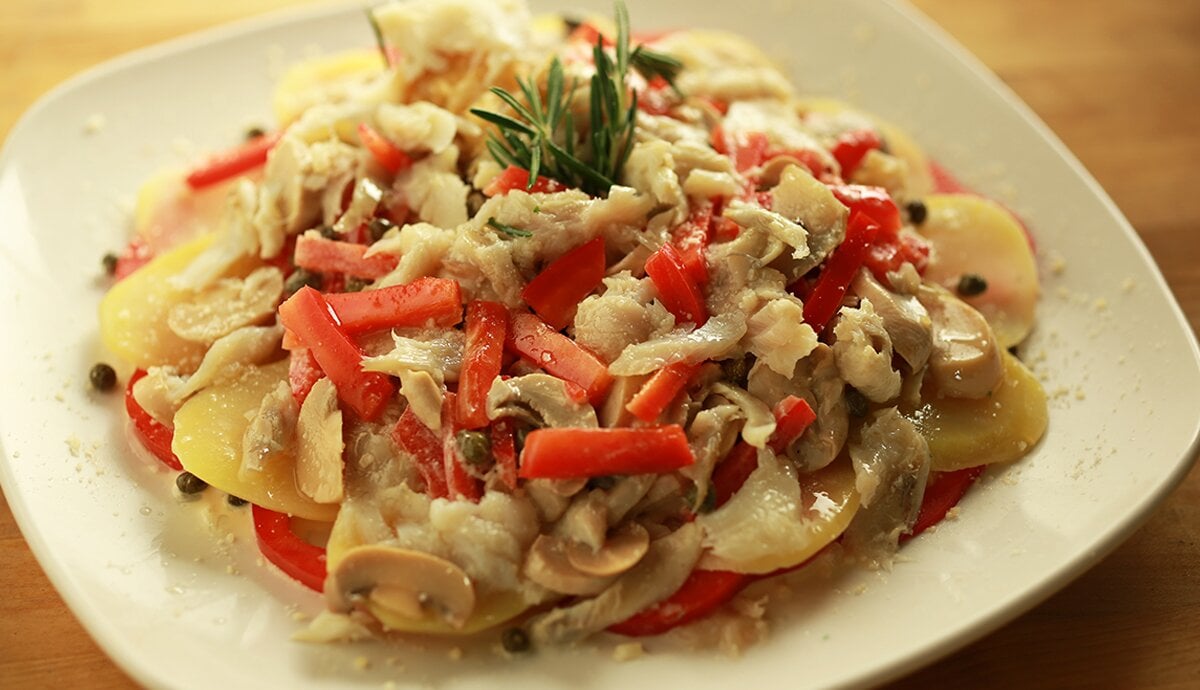 Bacalao Noruego tradicional esplendoroso