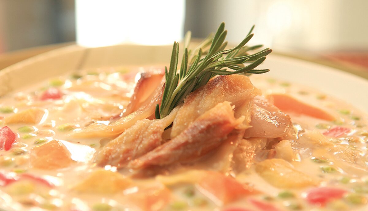 Sancocho De Bacalao Noruego tradicional y Guandules “Navegando En El Sabor”