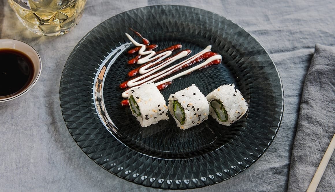 Uramaki de Skrei con un toque cítrico by Youssef Abassi