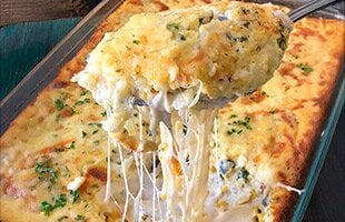 Cremoso de Bacalao Noruego y maiz