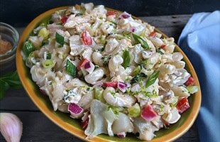 Ensalada de pasta con Bacalao Noruego