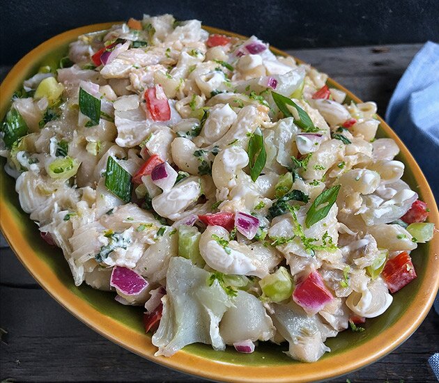 Ensalada de pasta con Bacalao Noruego