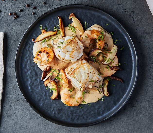 Rollitos de fogonero noruego