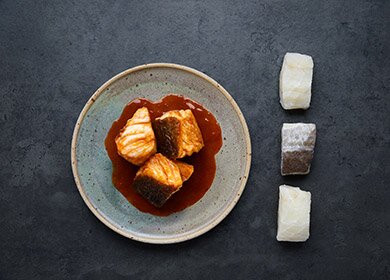 Bacalao salado Noruego a la Vizcaína