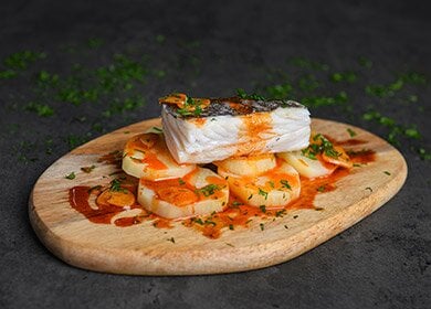 Bacalao tradicional noruego a la Gallega